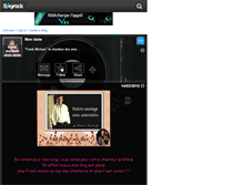 Tablet Screenshot of frank-michael-mon-idole.skyrock.com