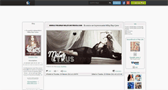 Desktop Screenshot of cyrusray-miley.skyrock.com