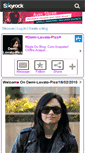 Mobile Screenshot of demi-lovato-pics.skyrock.com
