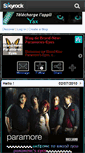 Mobile Screenshot of brand-new-paramores-eyes.skyrock.com