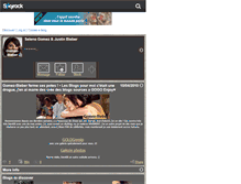 Tablet Screenshot of gomez-bieber.skyrock.com