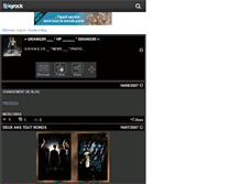 Tablet Screenshot of grang3r.skyrock.com