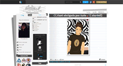 Desktop Screenshot of oliviataveira.skyrock.com