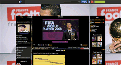 Desktop Screenshot of cristiianoronaldo.skyrock.com