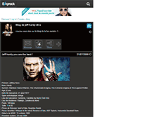 Tablet Screenshot of jeff-hardy-diva.skyrock.com