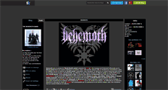 Desktop Screenshot of behemoth-666.skyrock.com