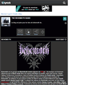 Tablet Screenshot of behemoth-666.skyrock.com