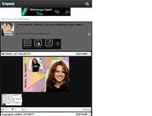 Tablet Screenshot of bethany-joy-lg.skyrock.com