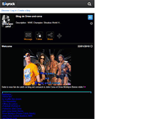 Tablet Screenshot of drew-and-cena.skyrock.com