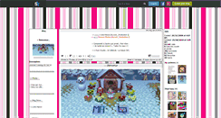 Desktop Screenshot of animal-crossing-wii-girl.skyrock.com