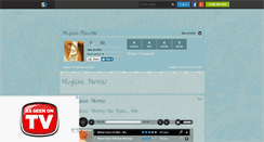 Desktop Screenshot of mylene-bleu-noir.skyrock.com