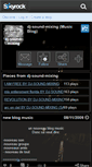 Mobile Screenshot of dj-sound-mixing.skyrock.com