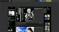 Desktop Screenshot of bleach-hitsagaya.skyrock.com