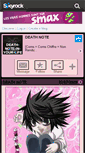 Mobile Screenshot of death-note-in-your-life.skyrock.com