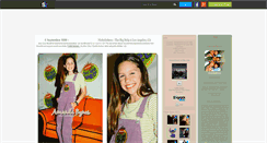 Desktop Screenshot of amandaabynes.skyrock.com