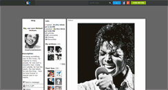 Desktop Screenshot of kingmichaeljackson.skyrock.com