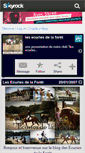 Mobile Screenshot of ecuriedelaforet.skyrock.com