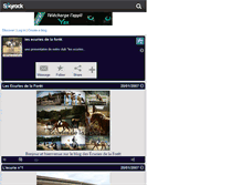 Tablet Screenshot of ecuriedelaforet.skyrock.com