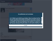 Tablet Screenshot of mathieudu0102.skyrock.com
