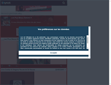 Tablet Screenshot of lesplusbeauxbaisers.skyrock.com