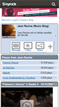 Mobile Screenshot of jeanracineofficiel.skyrock.com