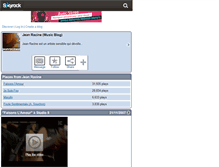Tablet Screenshot of jeanracineofficiel.skyrock.com