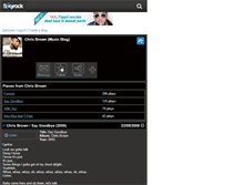 Tablet Screenshot of chrisbrownofficiel01.skyrock.com