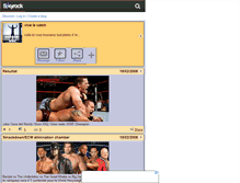 Tablet Screenshot of extreme-wwe.skyrock.com