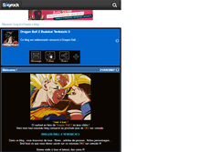 Tablet Screenshot of dbztenkaichi3.skyrock.com