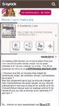 Mobile Screenshot of choisietatenue.skyrock.com