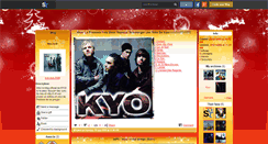 Desktop Screenshot of kyo-rock-2009.skyrock.com