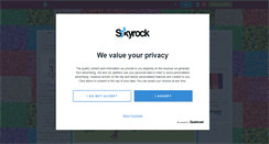 Desktop Screenshot of inventinggirl.skyrock.com