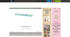 Desktop Screenshot of enmodedesign.skyrock.com
