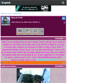 Tablet Screenshot of elisa24fevrier09.skyrock.com