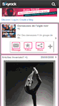 Mobile Screenshot of danseuz-l-aigle-noir-x3.skyrock.com