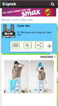 Mobile Screenshot of french-cyber-star.skyrock.com