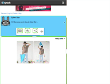 Tablet Screenshot of french-cyber-star.skyrock.com