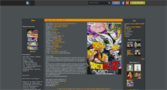 Desktop Screenshot of dbz-mt3.skyrock.com