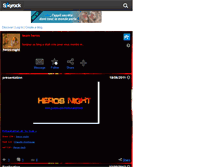 Tablet Screenshot of heros-night.skyrock.com