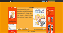 Desktop Screenshot of loulove92.skyrock.com