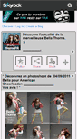 Mobile Screenshot of bella-thornefr.skyrock.com