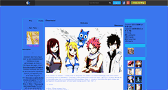 Desktop Screenshot of fairy--tail-x3.skyrock.com