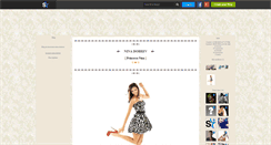Desktop Screenshot of incarner-nina-dobrev.skyrock.com