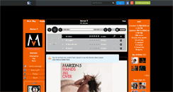 Desktop Screenshot of maroon-5-fan.skyrock.com