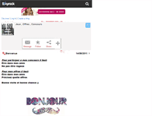 Tablet Screenshot of jeux-offres-concours.skyrock.com