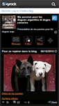 Mobile Screenshot of dogo-argentino-canario.skyrock.com