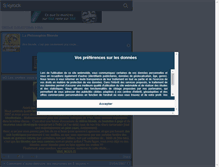 Tablet Screenshot of philosophie-blonde.skyrock.com