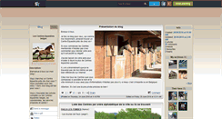 Desktop Screenshot of centre-equestre-belgique.skyrock.com