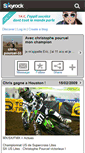 Mobile Screenshot of chris-pourcel-33.skyrock.com