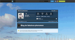 Desktop Screenshot of fabulous-phenomen.skyrock.com